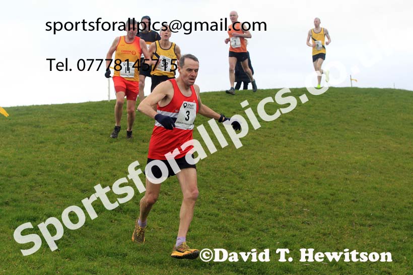 Mens 35 to 64 2023 NEMAA Cross Country, Croft Circuit, North Yorkshire. Photo: David T. Hewitson/Sports for All Pics